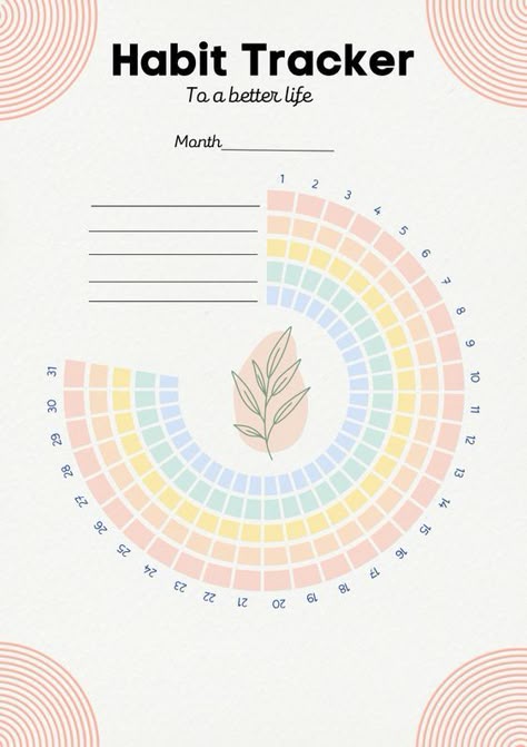 Circular 30-day habit challenge progress ring with milestone nodes